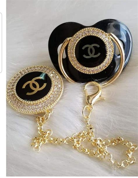 coco chanel pacifier|coco chanel aesthetic.